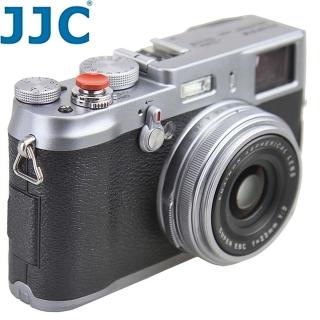【JJC】金屬製相機快門鈕 大紅色 SRB-C11R(快門按鈕 機械快門線孔)