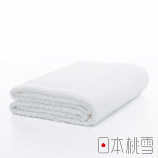 【日本桃雪】日本製原裝進口精梳棉飯店浴巾(白雪  鈴木太太公司貨)