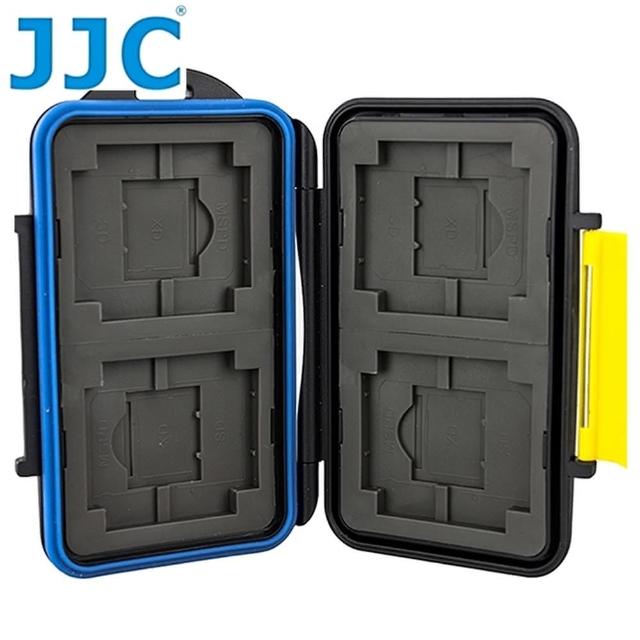 【JJC】記憶卡收納盒儲存盒適SD CF XD Memory Sticu Duo共16張卡 MC-3(記憶卡保存盒 記憶卡保護盒)