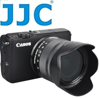 【JJC】佳能Canon副廠EW-53遮光罩LH-EW53(適EF-M 15-45mm f3.5-6.3 IS STM)