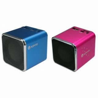 【KINYO】音樂盒USB讀卡喇叭(MPS-372)
