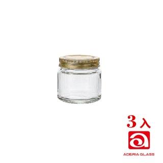 【WUZ 屋子】ADERIA 日本廣口玻璃儲物罐3入組(150ml)