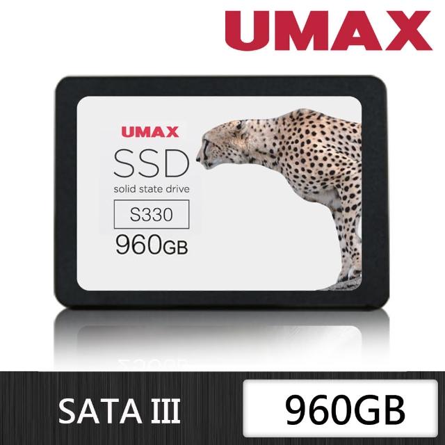 【UMAX】S330 960GB SATA3 SSD 2.5吋固態硬碟