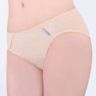 【Swear 思薇爾】彩棉系列M-XL素面低腰三角內褲(蜂蜜膚)