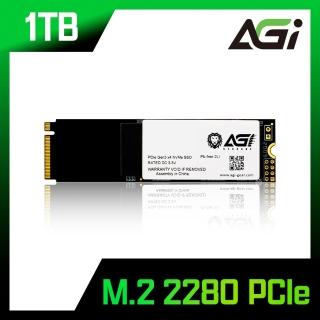 【AGI亞奇雷】AI198_1TB M.2 2280 PCIe TLC固態硬碟(讀：2149M/寫：1720M)