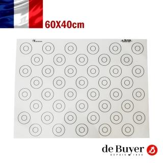 【de Buyer 畢耶】馬卡龍專用不沾矽膠烘焙墊(60x40cm)