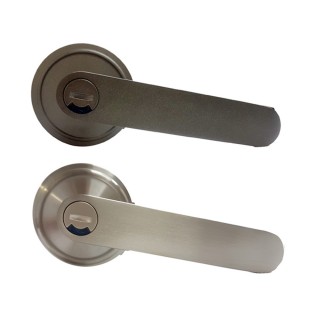 LS-710-1 （SN/DDK） 日規水平鎖51mm 浴廁鎖 無鑰匙 水平把手鎖 圓鑰匙(水平把手鎖 圓套盤)