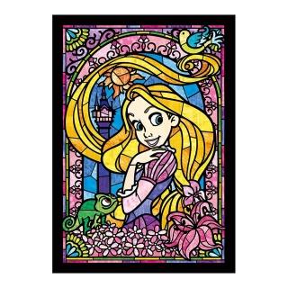 【TENYO】266透明小片拼圖 彩繪玻璃 迪士尼家族 長髮公主(迪士尼 家族)