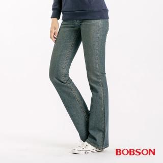 【BOBSON】女款小尻革命喇叭褲(939-77)