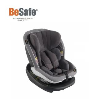 【BeSafe】6個月-4歲 ISOfix 雙向兒童成長型汽座 最新I-Size標準(精靈灰)