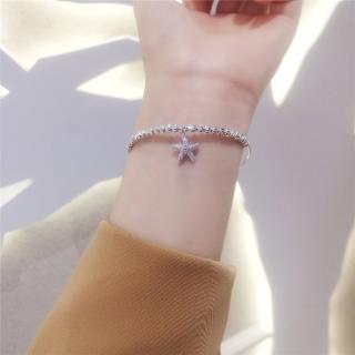 【HaNA 梨花】韓國精緻細鑽海星之愛情開口手環
