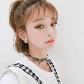 【HaNA 梨花】韓國美麗世代四葉草鑽石珍珠耳環