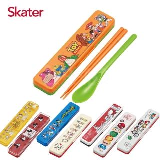 【Skater】湯匙筷子組-附盒(迪士尼系列)