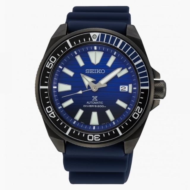 【SEIKO 精工】PROSPEX專業潛水機械腕錶-海藍(4R35-01X0A/SRPD09J1)