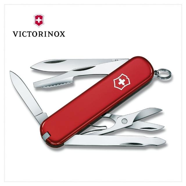 【VICTORINOX 瑞士維氏】Executive10用瑞士刀/紅(0.6603)