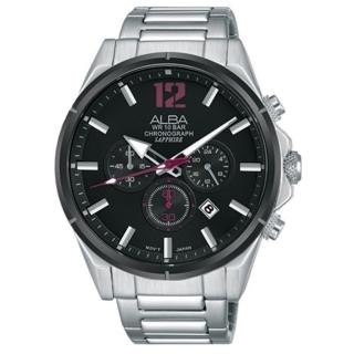 【ALBA】雅柏 魅力型男計時腕錶-43mm(VD53-X278D/AT3B71X1)