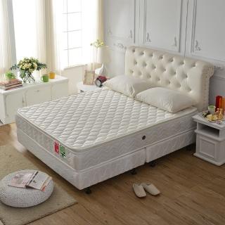 【睡芝寶】真三線+3M防潑水+蜂巢式獨立筒床墊(雙人加大6尺-護腰床正反可睡)