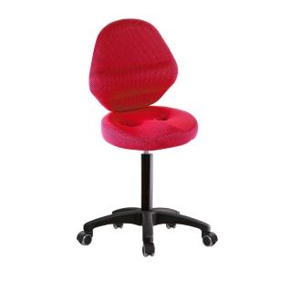 【GXG】工作椅 加椅背 塑膠腳/防刮輪(TW-T10 EX)