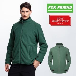 【FOX FRIEND 狐友】WINDSTOPPER防風保暖外套(751 綠色)