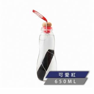 【英國BLACK+BLUM】EAU GOOD GLASS炭芯活水瓶(可愛紅)