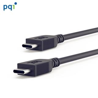 【PQI 勁永】U-Cable Type C to C 100cm 傳輸線(Type-C接頭、支援3A快速充電)
