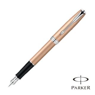 【PARKER】SONNET 商籟 玫瑰金 鋼筆(美麗時尚 優雅掌握)