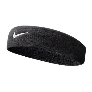 【NIKE 耐吉】Nike Dri-Fit Headband 男女 簡約 頭帶 運動 休閒 毛巾 吸汗 黑(NNN07010OS)
