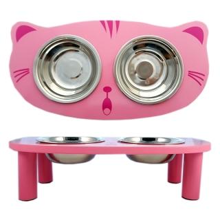 【可愛貓咪寵物餐桌】MIT 台灣製(3種顏色)