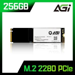 【AGI亞奇雷】AI198_256GB M.2 2280 PCIe TLC固態硬碟(讀：1979M/寫：1246M)