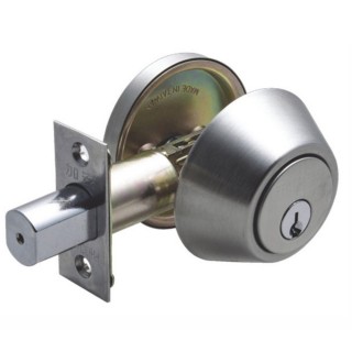 加安輔助鎖 DA61Y 補助鎖 門鎖 60mm 扁平鑰匙 單面 門厚52-65mm 防火級(鋁門 硫化銅門 木門)