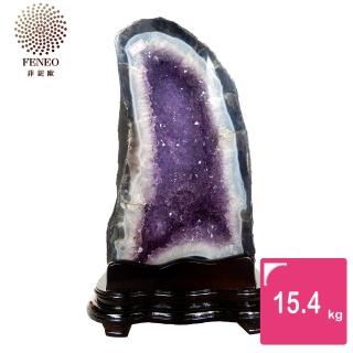 【菲鈮歐】開運招財天然巴西紫晶洞 15.4kg(G8)