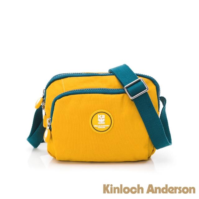 【Kinloch Anderson】迷霧森林 多功能方型側背包(黃色)