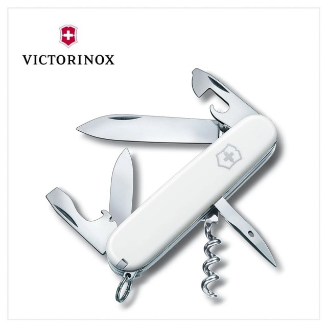 【VICTORINOX 瑞士維氏】Spartan12用瑞士刀/白(1.3603.7)