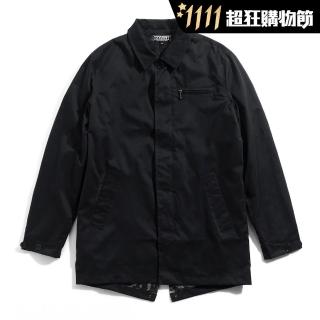 【IZZVATI】M51長版風衣外套(俐落長版風衣)