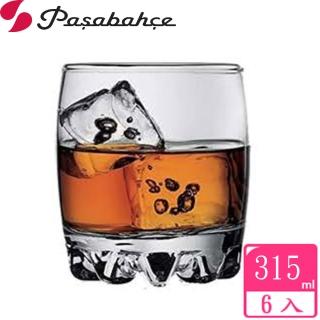 【Pasabahce】圓珠底玻璃威士忌杯315cc(6入組)