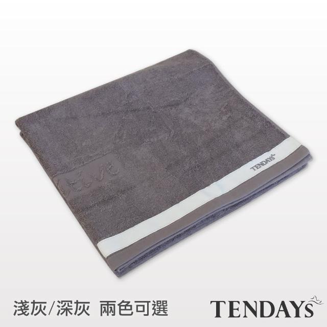 【TENDAYS】SensItive抗菌浴巾(淺灰/深灰兩色可選)