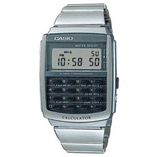【CASIO 卡西歐】數位電子時代計算機錶-銀(CA-506-1)