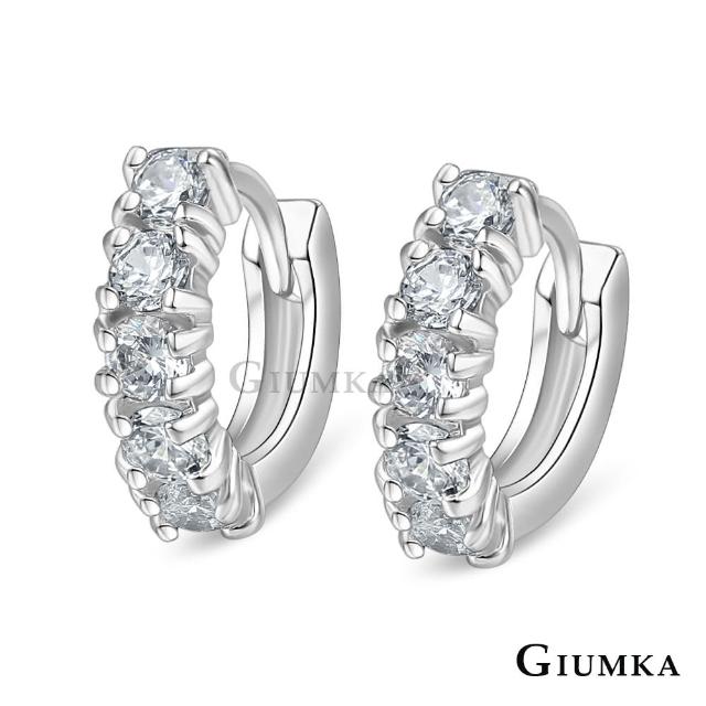 【GIUMKA】開運．新年禮物．易扣式耳環．耳針式(銀色款)