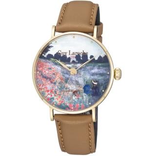 【姬龍雪Guy Laroche Timepieces】藝術系列腕錶-莫內(GA1001WP-01)