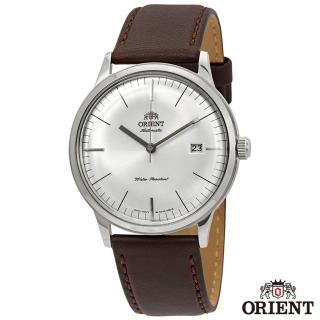 【ORIENT 東方錶】DATE II紳士英爵自動上鍊機械錶-白面x40.5mm(FAC0000EW0)