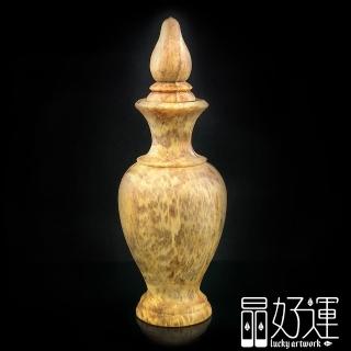 【晶好運】開運納福16cm重油葫蘆血龍木寶瓶(BB-54/現貨)
