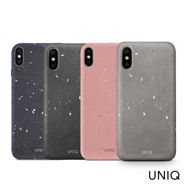 【UNIQ】iPhone Xs Max Element 工業風手工貝殼混水泥手機殼