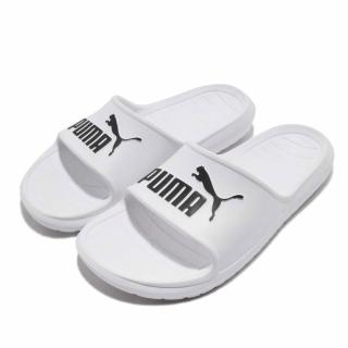 【PUMA】涼拖鞋 Divecat V2 套腳 穿搭 男鞋 輕便 舒適 夏日 大logo 基本款 白 黑(36940002)