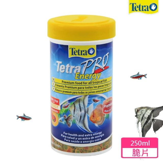 【TETRA 德彩】白金脆片飼料-活力增加 250ml(燈科魚/慈鯛/神仙)