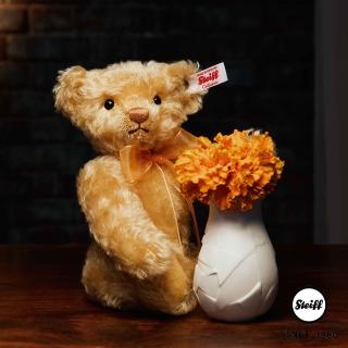 【STEIFF】向日葵泰迪熊與花瓶 Sunflower Teddy Bear(限量版)