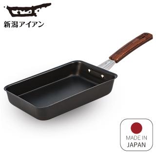 【日本新瀉鐵器】鍛鐵玉子燒平底煎鍋/煎蛋鍋(18cm)