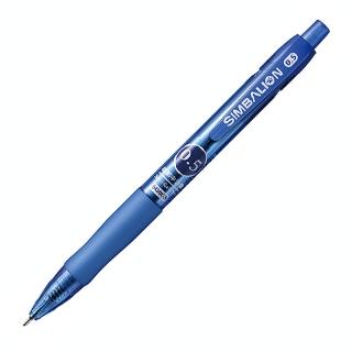 【雄獅文具】SG-003 0.5mm 自動中油筆(藍12入裝)