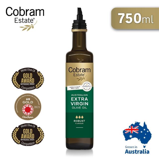 【Cobram Estate】特級初榨橄欖油-醇厚風味Robust 750ml