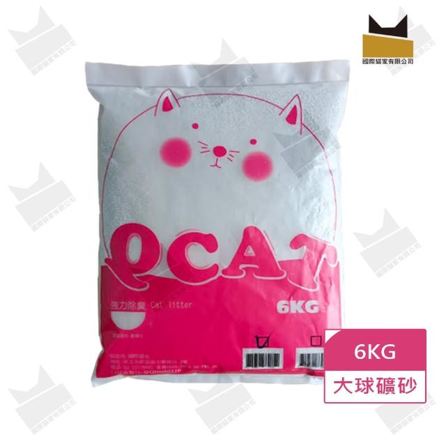 【國際貓家】QQCAT天然除臭礦物貓砂10L/6KG