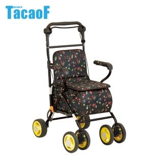 【TacaoF幸和】標準款助步車SIST01型 -花漾黑
